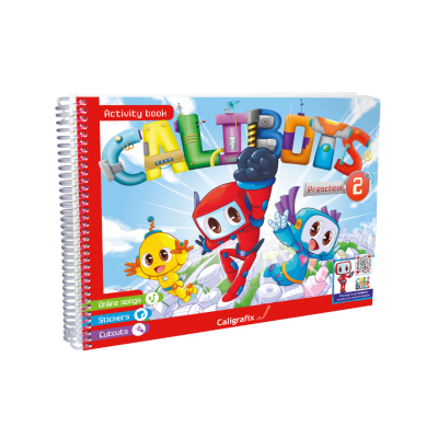 Calibots Activity Book 2 Kinder Caligrafix1