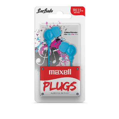 AUDIFONOS MAXELL PLUGS IN-225 AUDIFONOS MAXELL PLUGS IN-225