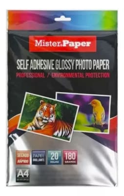 Papel Fotografico A4 x20