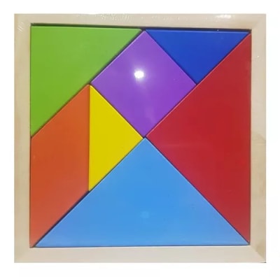 Tangram madera 7 piezas