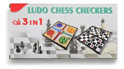 Ludo y Ajedrez 3 en 1