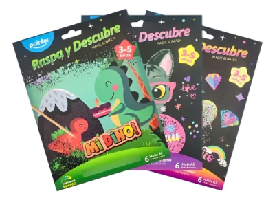 Set Hojas Raspa y Descubre Pointer