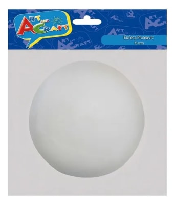 Pelota plumavit 15cm ART & CRAFT
