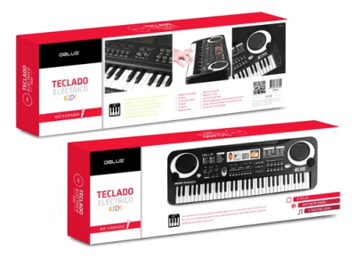 Teclado Musical Eléctrico 61 Teclas DBLUE