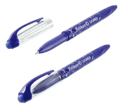 Bolígrafo Azul Borrable Pelikan1