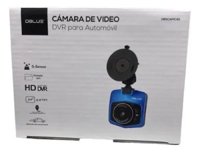 Cámara De Auto 11080p Full HD Visión Nocturna DBlue