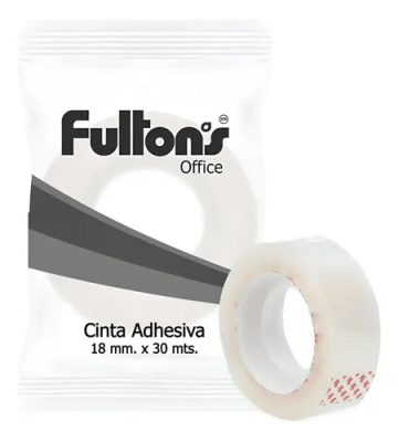 Cinta Adhesiva 18mm x 30 mts Fultons1