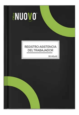 Libro asistencia 30 hojas NUOVO