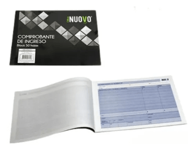 Block Registro de Ingreso 50hjs. NUOVO