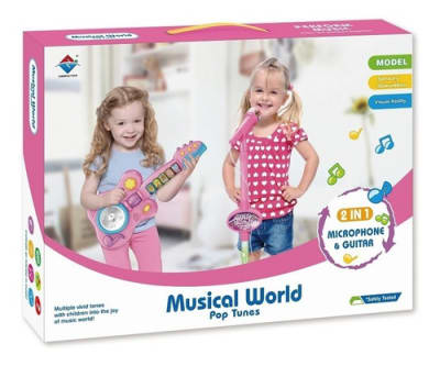 Musical World Rosado 2 en 1 Junneca Musical World Rosado 2 en 1 Junneca