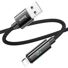 Cable Hoco Usb a Lightning Negro U125