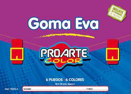 Sobre Goma Eva Proarte