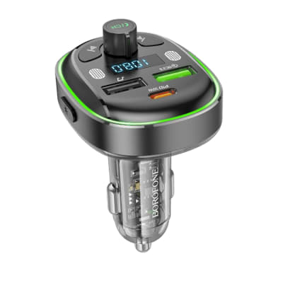 Transmisor BT Auto Borofone BC47 Negro1