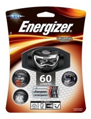 Linterna Frontal Energizer 60 Lumens Linterna Frontal Energizer 60 Lumens