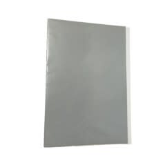 Carpeta Plastificada Gris con Acoclips