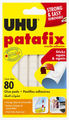 Patafix Masilla Adhesivo 80 piezas UHU