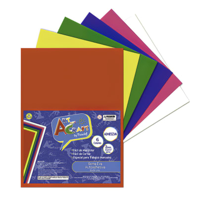 Sobre Goma eva Adhesiva 20x30cm.