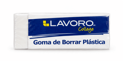 Goma de Borrar plastica Lavoro1