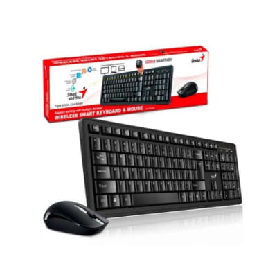 Teclado + Mouse Inalambrico KM-8200 Teclado + Mouse Inalambrico KM-8200