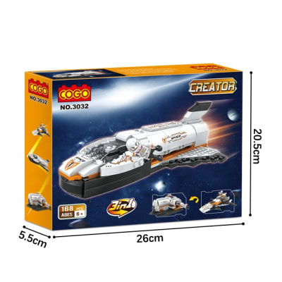 Bloque Cogo Nave Espacial 168 Pcs Bloque Cogo Nave Espacial 168 Pcs