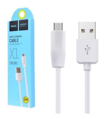 Cable Hoco Micro USB 2 metros Cable Hoco Micro USB 2 metros