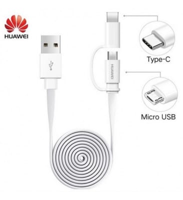 Cable 2 en 1 Tipo C y V8