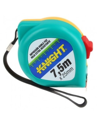 Huincha de medir Kinight 7.5mx25 mm Huincha de medir Kinight 7.5mx25 mm