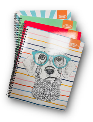 Cuaderno Universitario Animales Divertido Artel