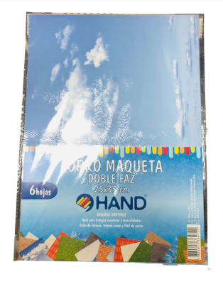 Sobre Maqueta Doble Faz x6  Hand