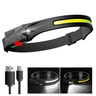 Linterna frontal cintillo LED Tecnolab
