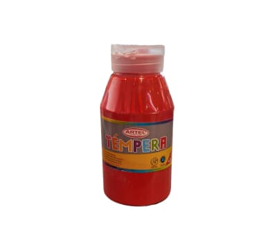 Tempera Artel 250ml Rojo Bermellon