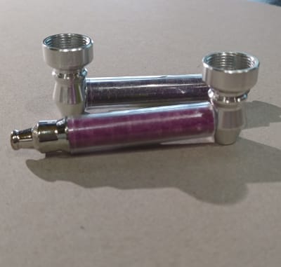 Pipa Metal Brillo