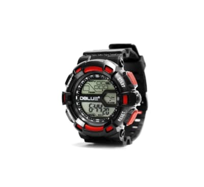 Reloj Digital Deportivo Rojo