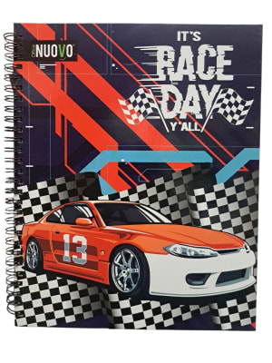 Cuaderno Universitario 7mm 100 hojas Autos Nuovo1