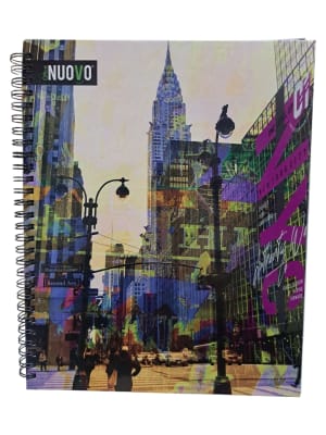 Cuaderno Universitario 7mm 100 hojas Ciudades Nuovo
