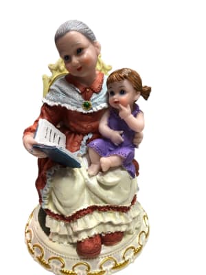 Figura Abuela Con Nieta