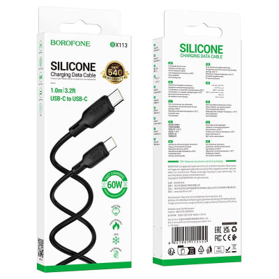 Cable tipo c Borofone 60W1