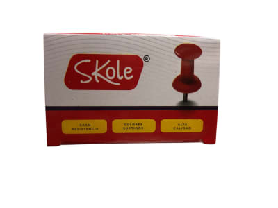 Pushpins de colores  Skole