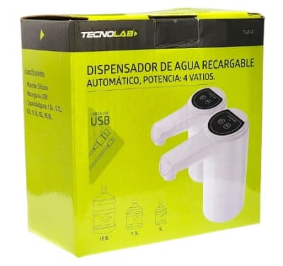 Dispensador De Agua Recargable Tecnolab