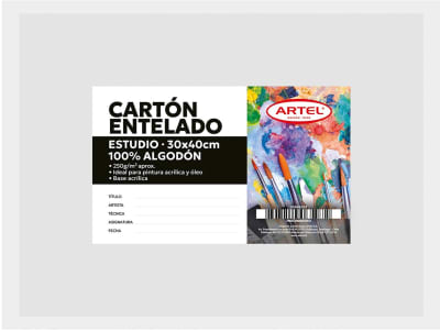 Carton Entelado 250grs 30x40