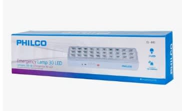 Lampara de emergencia Philco 30 led