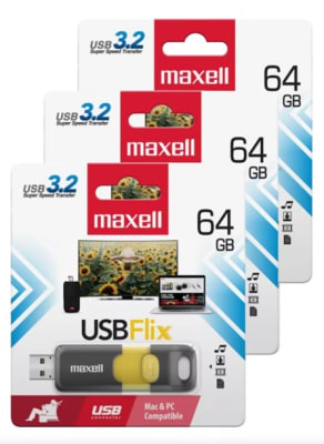 Pendrive Maxell 64 gb