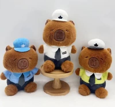 Peluche Capibara Uniformado1