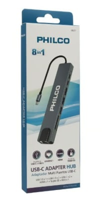 Adaptador Hub Multifunción 8 en 1