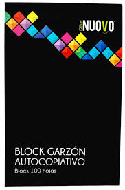 Block Garzón Autocopiativo Nuovo