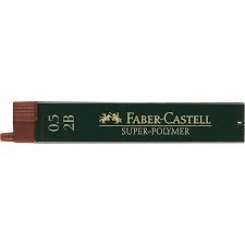 Minas De Polymer 0.5 2B Faber - castell1