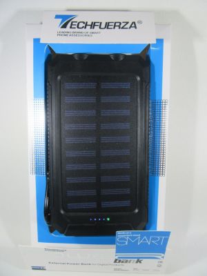 Batería portatil Techfuerza solar 8000 mah Batería portatil Techfuerza solar 8000 mah