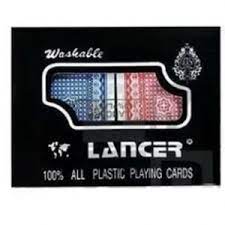 Naipe Ingles lancer 100% plásticas