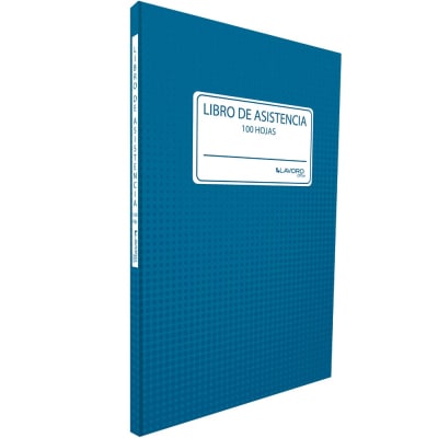 Libro Asistencia 100 Hojas Lavoro