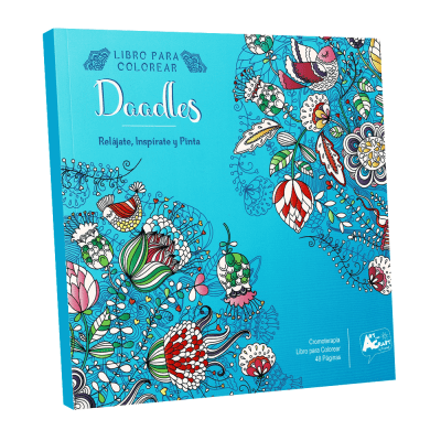 Libro terapia colorear doodles1